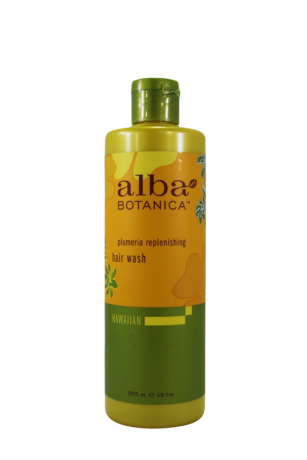 Alba Botanica Plumeria Replenishing Shampoo, 12 Ounce - 6 per case.