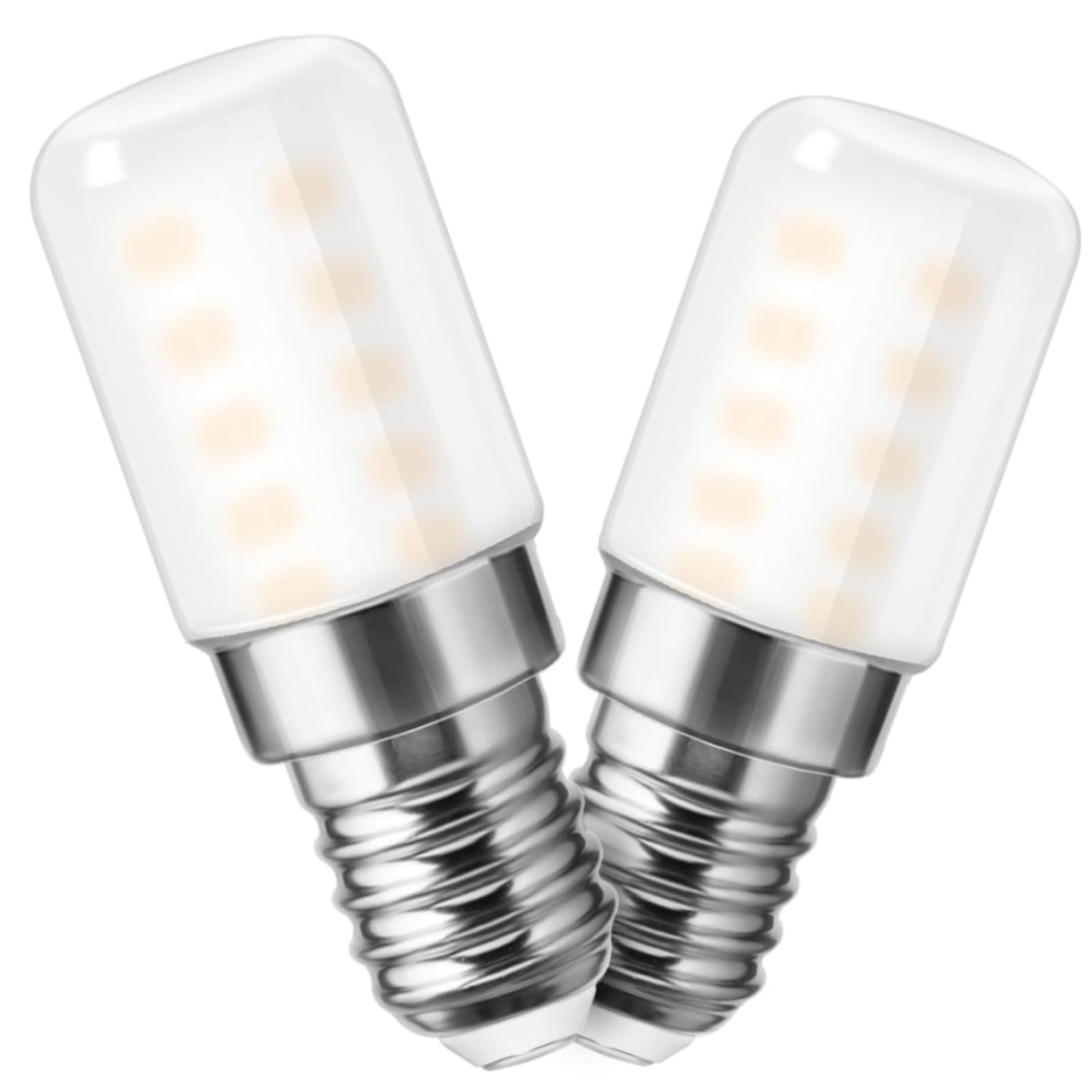 BHMAOYN 2 Lampadine LED E14 12V 4W (40W) – Luce Bianco Freddo 6000K, Bassa Tensione Per Camper, Campeggio, Frigorifero, Macchina Da Cucire - 2