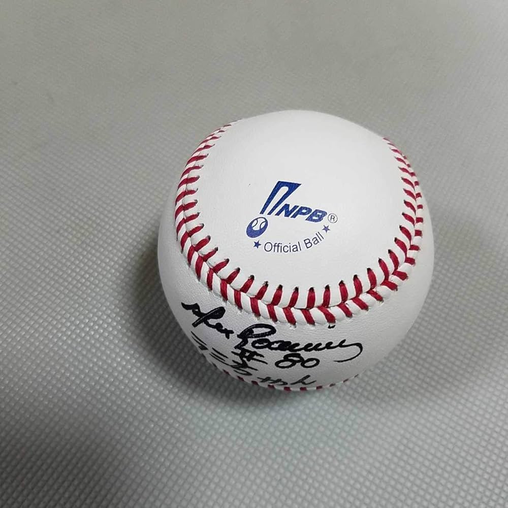 巨人時代のラミレス直筆サインボール ♡貴重♡アレックス ラミレス ジャイアンツ 巨人投げ入れ 直筆