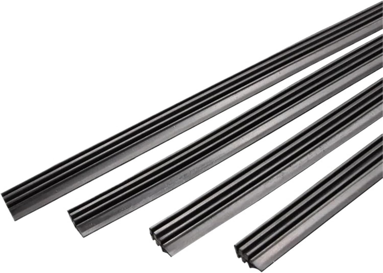Universal Auto Vehicle Insert Soft Natural Rubber Strips Car Wiper Blades (Refill) 6mm 26"28" 30" 32" 4pcs/lot Car Accessories(4PCS 26inch 650mm)