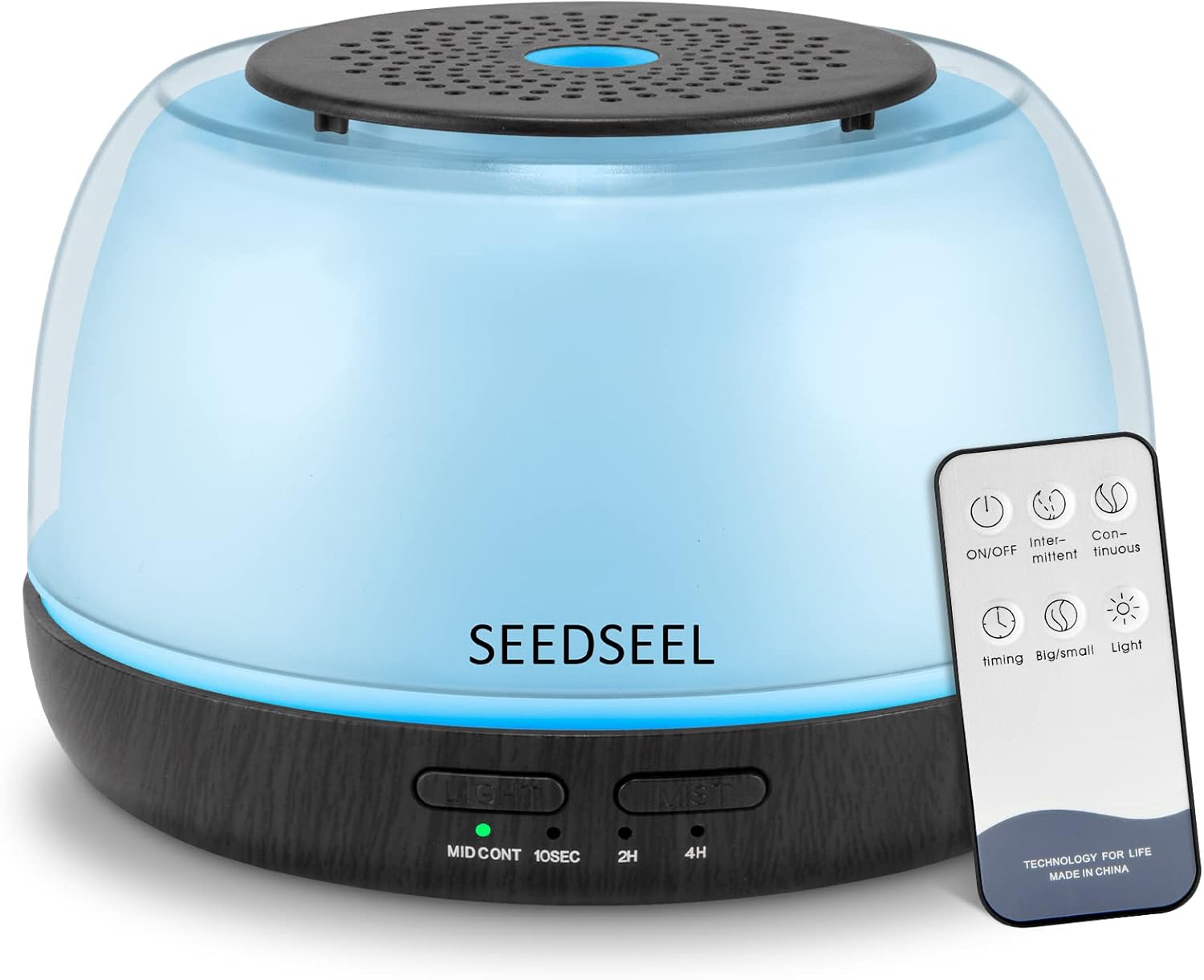 SEEDSEEL 300ML Essential Oil Diffuser, Air Diffuser with