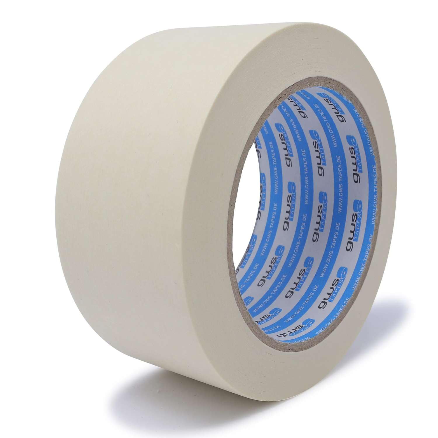 gws 1 VE (36 Rollen) Maler-Kreppband zum Abkleben, Abdecken, für präzises abkleben bei Malerarbeiten 50 mm x 50 m