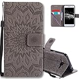 COTDINFORCA Case for G360 Flip Emboss Mandala with Card Holder Slot Pockets, Magnetic Closure Premiu
