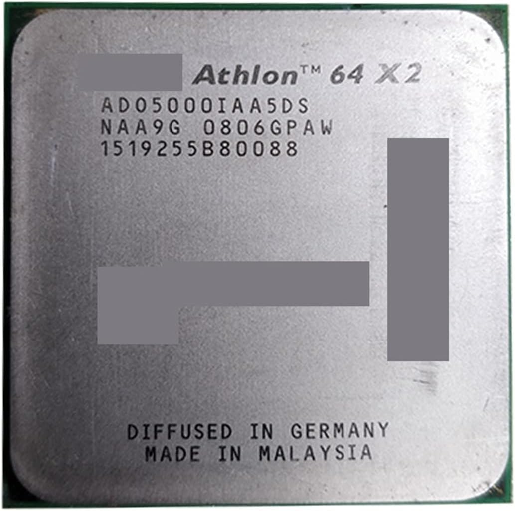 CPU Processor A 64 X2 5000 + 5000 2.6 GHz Dual-Core CPU Processor ADO5000IAA5DO Socket AM2