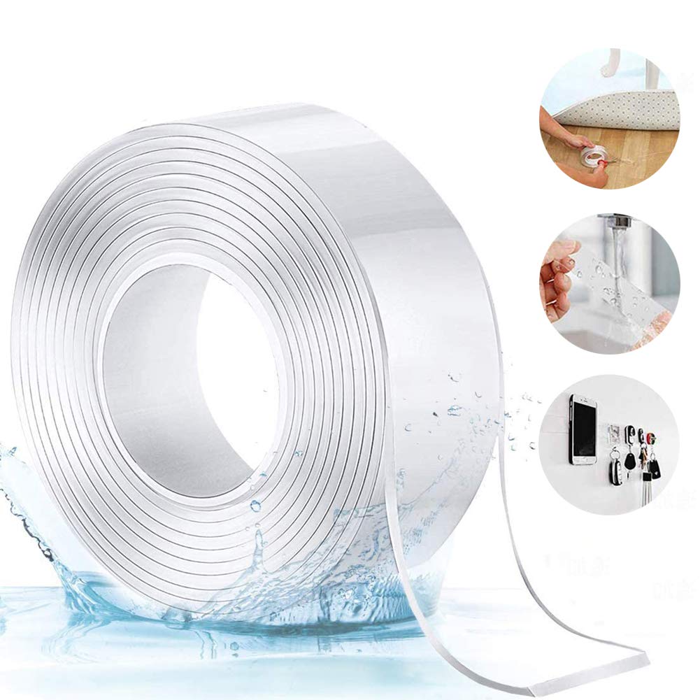 Amazon | 魔法テープ (厚さ1mm*幅3cm*長さ2m) 両面テープ 超強力