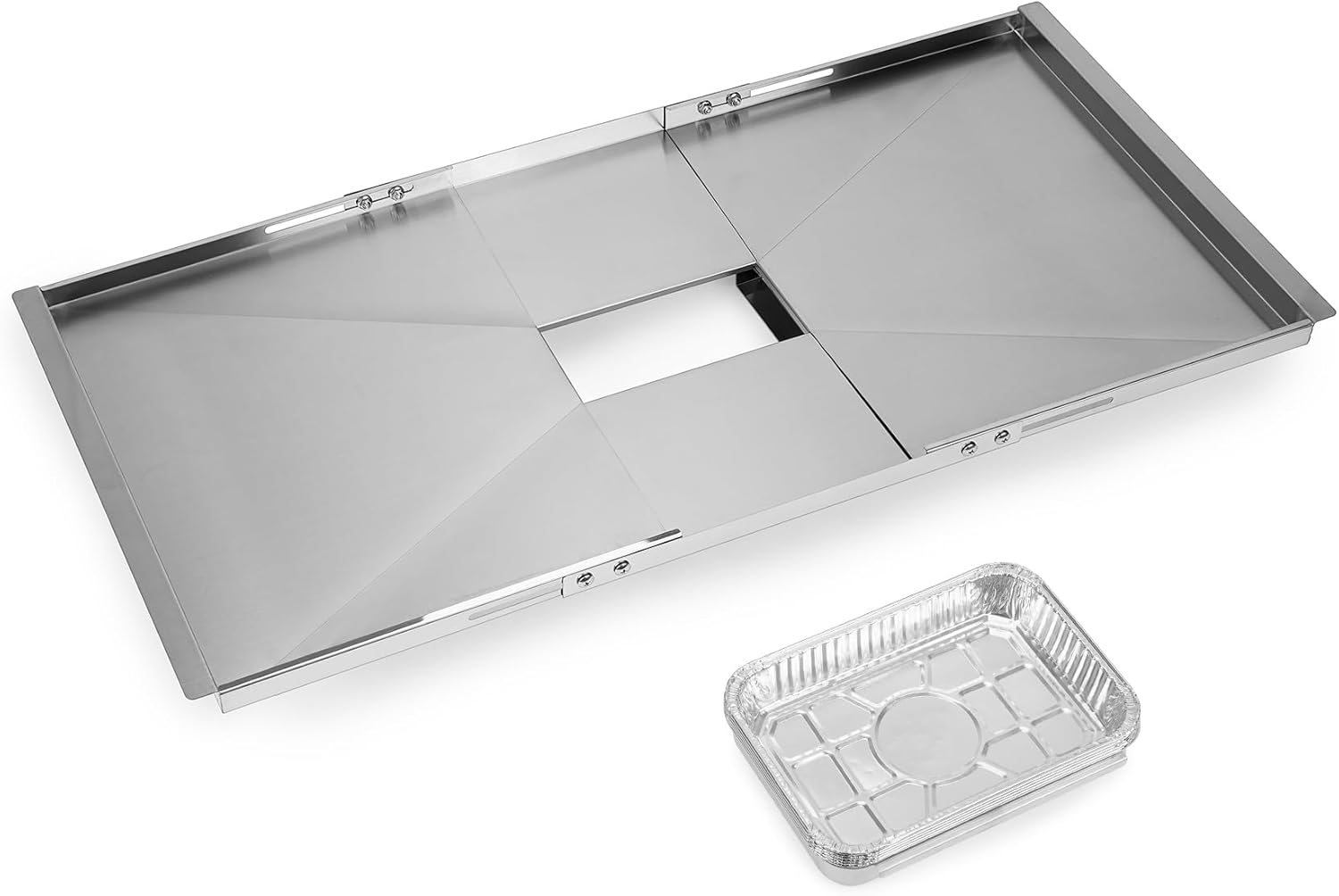 Stanbroil Replacement Grease Tray Set for Dyna Glo, Nexgrill, Kenmore, BHG and