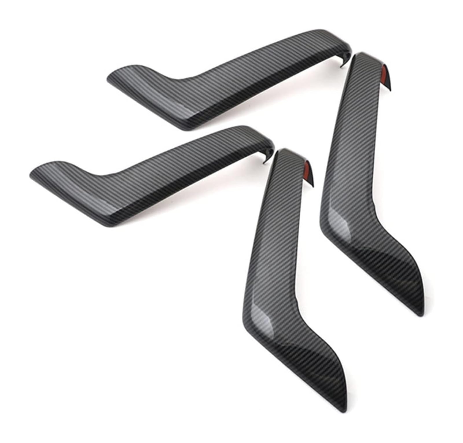 NEIGHBOBHOOD Car Interior Door Handles for W177 C118 for CLA A Class 2019 2020-4pcs Car Inner Armrest Door Handle Frame Bowl Cover Trim