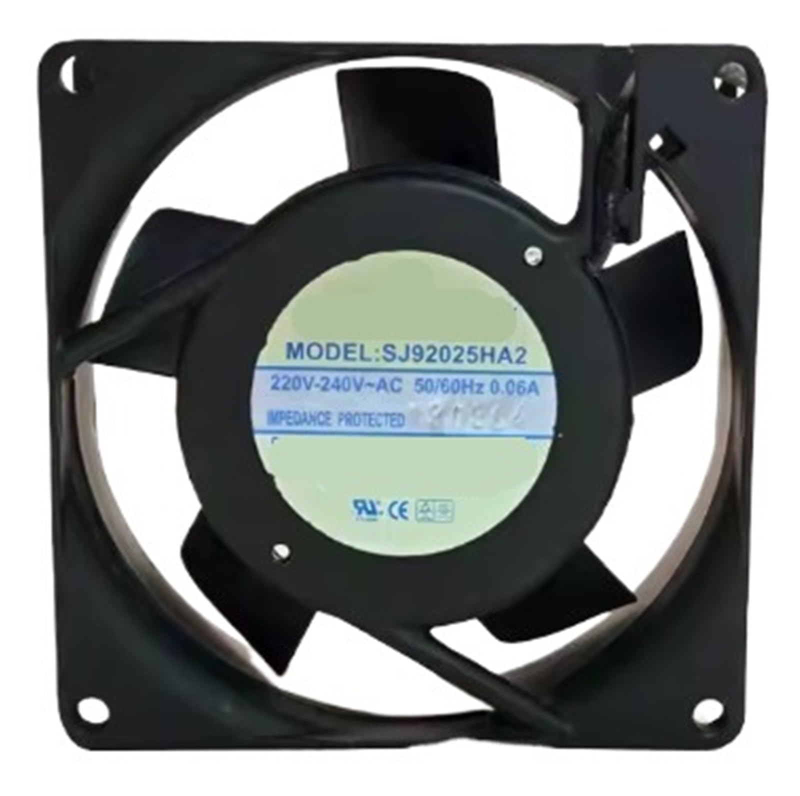 ZBWZXBDJ Fan SJ92025HA2 AC 220V 0.06A 90 * 90 * 25mm 2pin