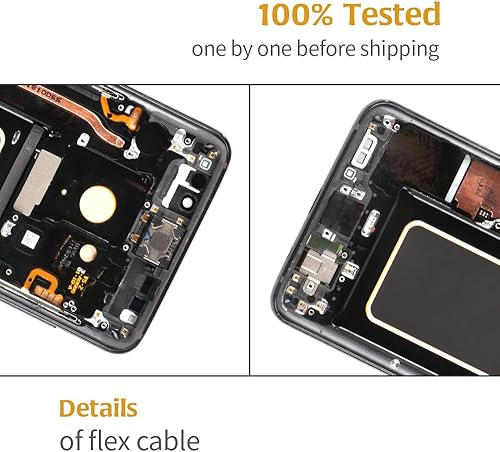 Miniatura 4 de (Original) A-MIND para Samsung Galaxy S9 SM-G960 pantalla LCD táctil digitalizador Asamblea reemplazo con marco