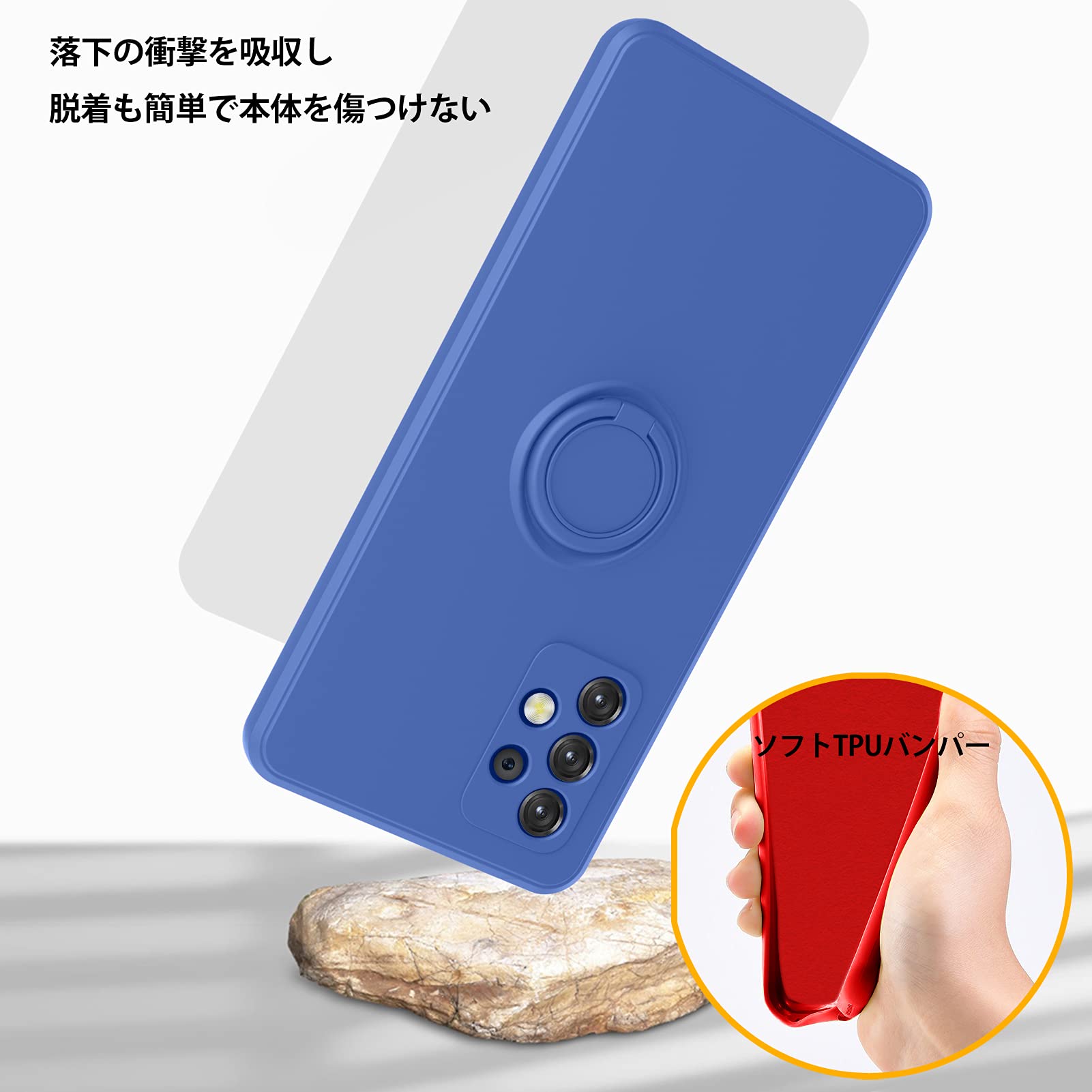 Galaxy Z Flip3 シリコンカバー付き Amazon.com: Samsung Galaxy Z Flip3 Silicone Cover with Ring