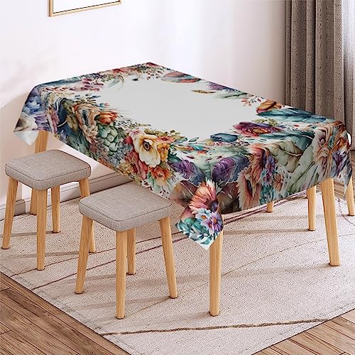 Jangxm Classic Street Art Banksy Graffiti Tablecloth Washable Fabric Rectangle Square Table Cloth Cover Adam Hand Of God Pop Art T Gray And Red 60X90 Inches(152X230Cm) #TOP4
