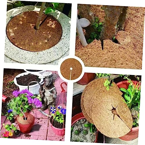 Anneaux de paillis coir protection hivernale gel humidité sol pots légumes 12 pièces