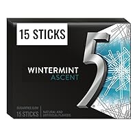 Vista 7 de 5 chicles sin azúcar, menta cobalto, 6 unidades (paquete de 1)