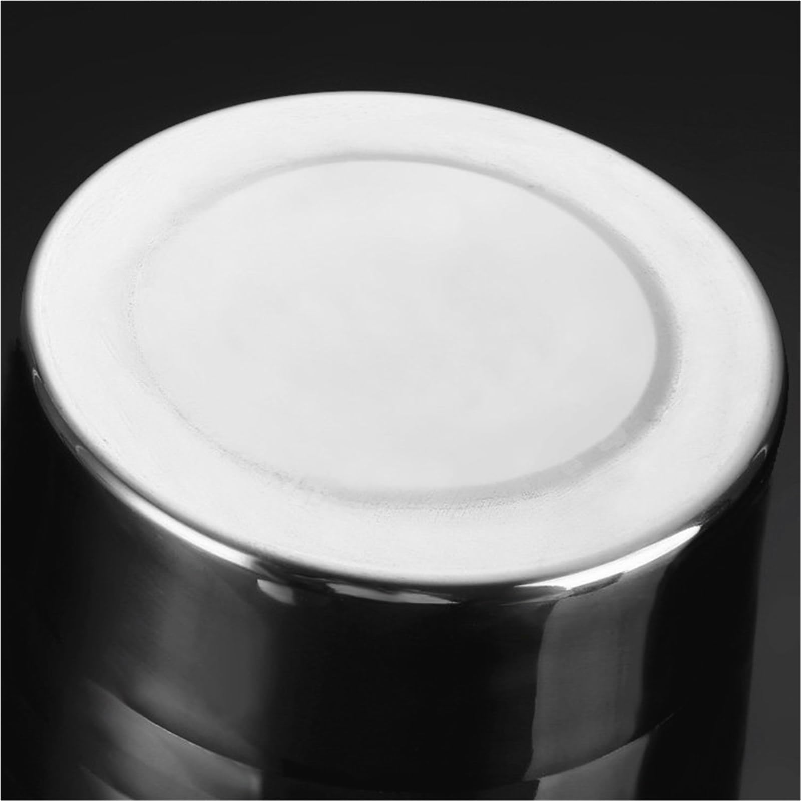 Cubitera Hielo Cubitera de acero inoxidable con cabeza ciervo y asa Ice Cube Maker(Medio)