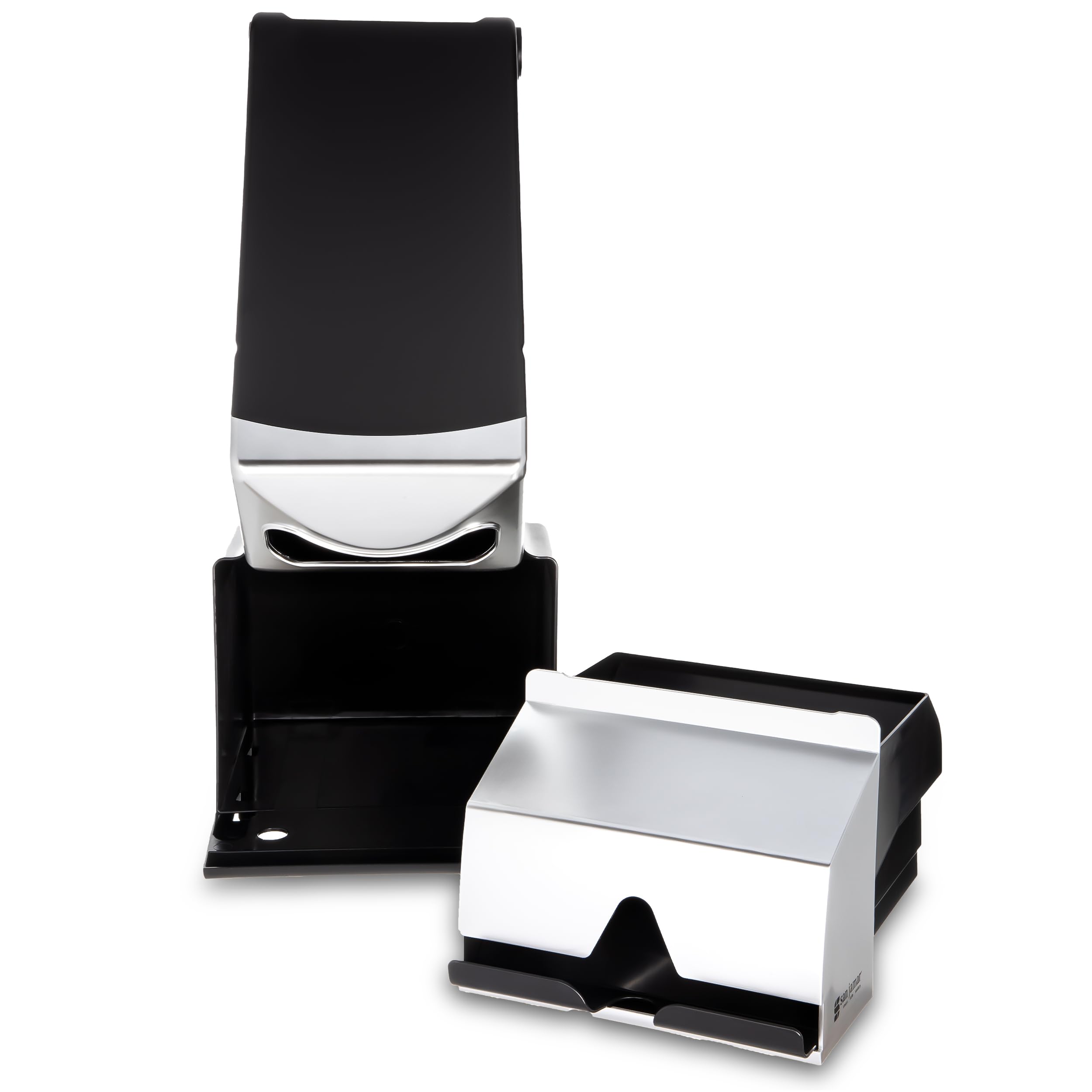 San Jamar MODH6003SN Dispensador modular de paja y servilletas interplegables
