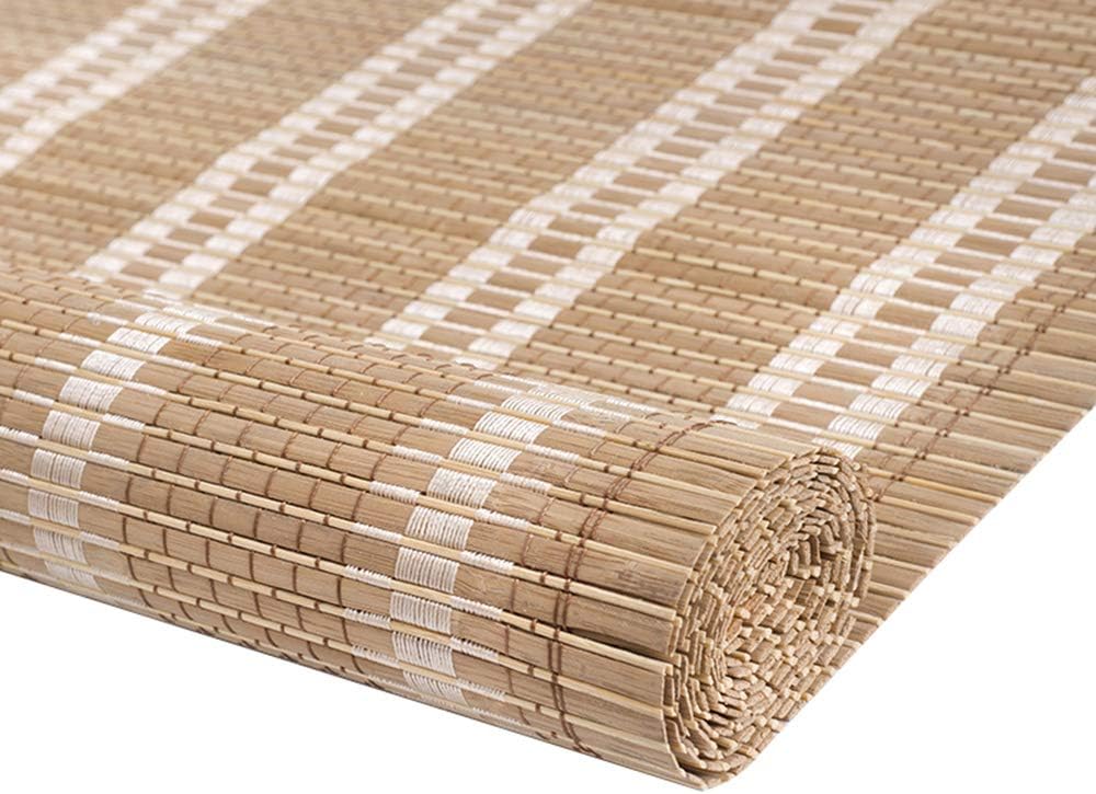 Persianas enrollables de bambú, salón de té, decoración de divisiones de balcón, con cordón, Estilo Chino/japonés, tamaño Personalizado