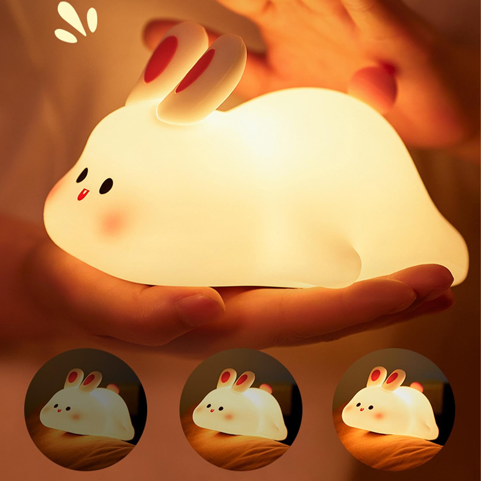 うさぎLEDライト Amazon.co.jp : ナイトライト Led 可愛い 兎 充電式 授乳ライト - 兎