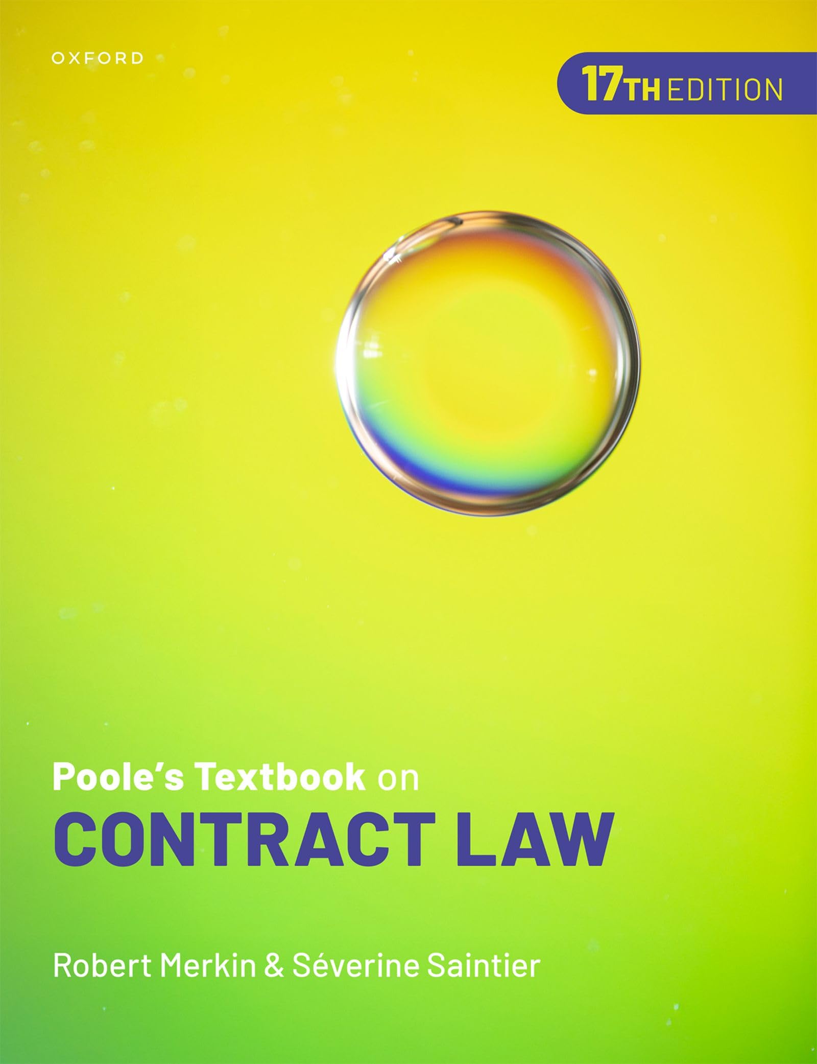 Poole's Textbook on Contract Law