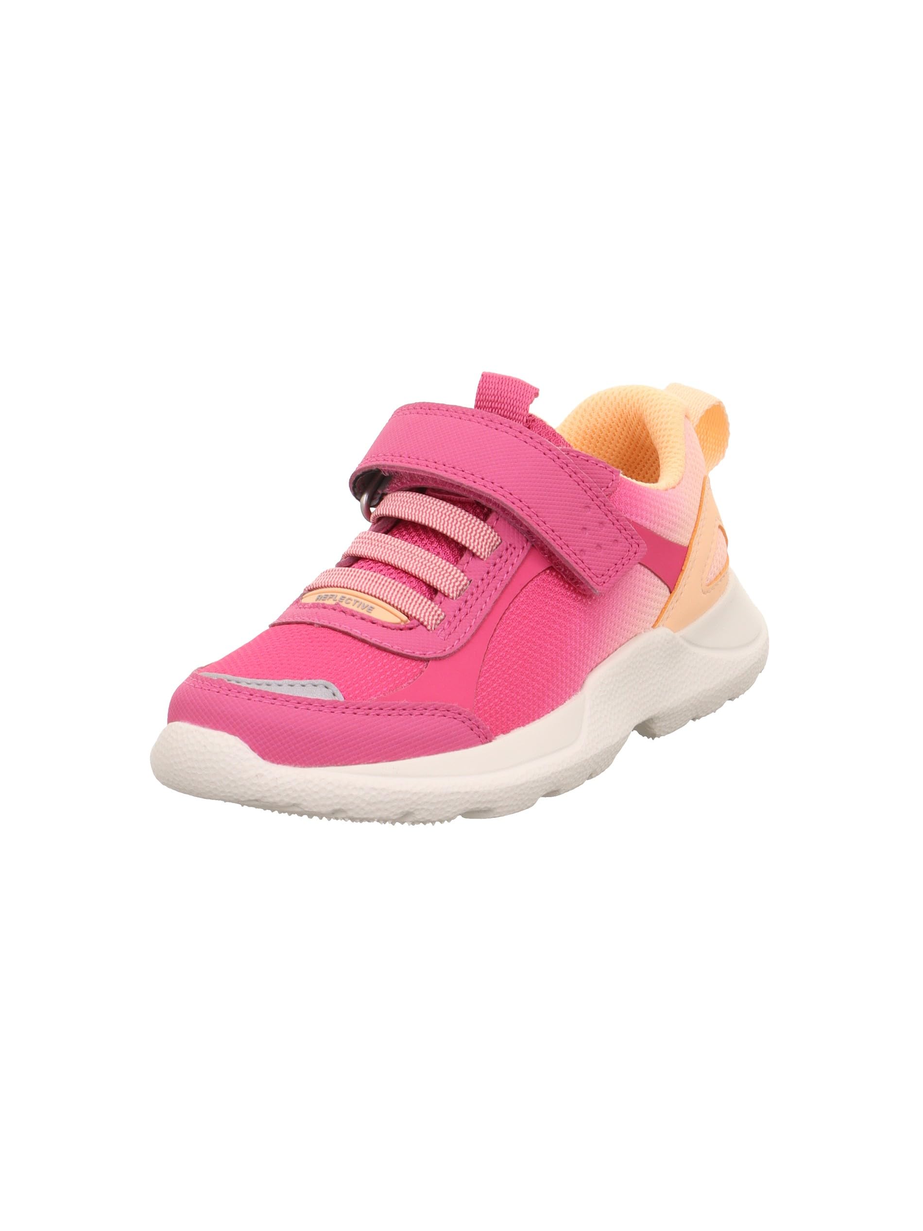 Superfit Girls' Rush Trainers, Pink Orange 5520, 42 EU Weit
