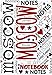Produktbild Moscow Notebook: Russia Journey Notes Travel Journal | Reisetagebuch Moskau Notizbuch unliniert