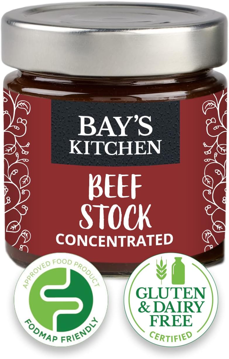 Bay's Kitchen Concentrated Beef Stock, Gluten & Dairy Free, Low FODMAP