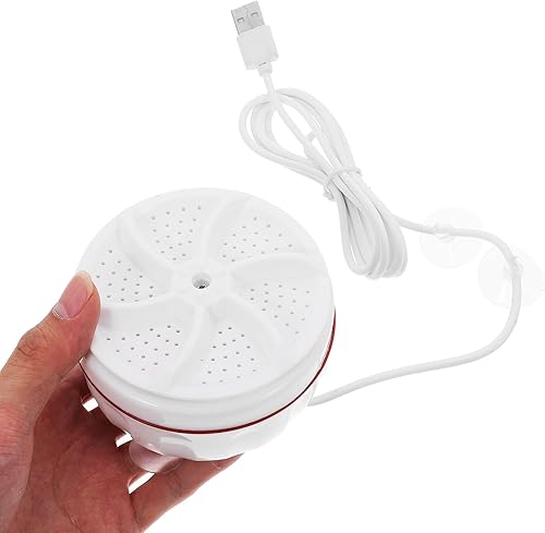 Miniatura 9 de Lavadora portátil con mini turbina para ropa interior y calcetines, recargable por USB, lavadora compacta para viajes, dormitorio, apartamento,