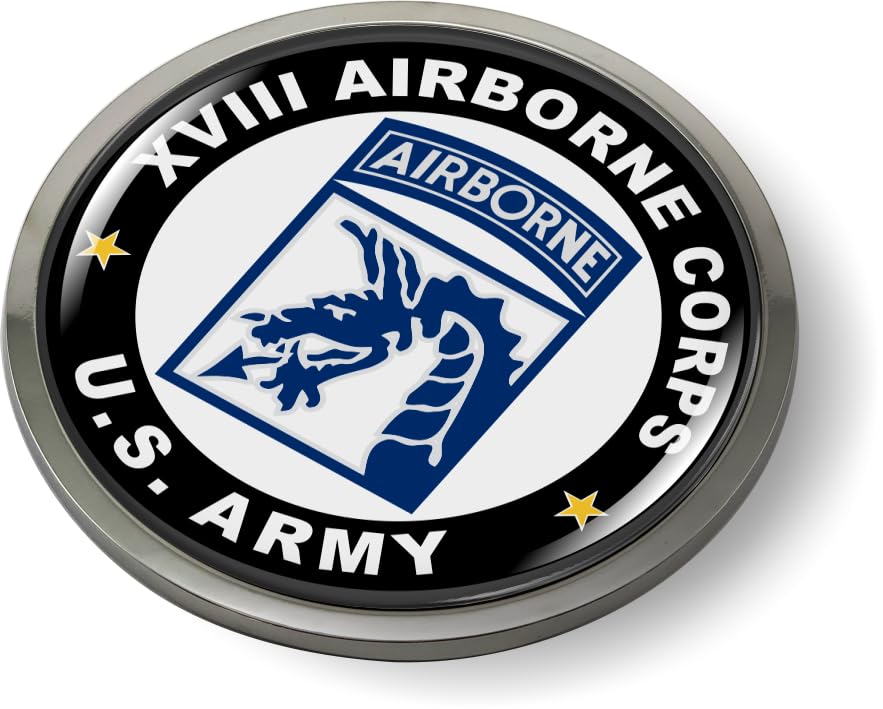 [Officially Licensed US Army Product] - XVIII Airborne Corps CAR Emblem ...