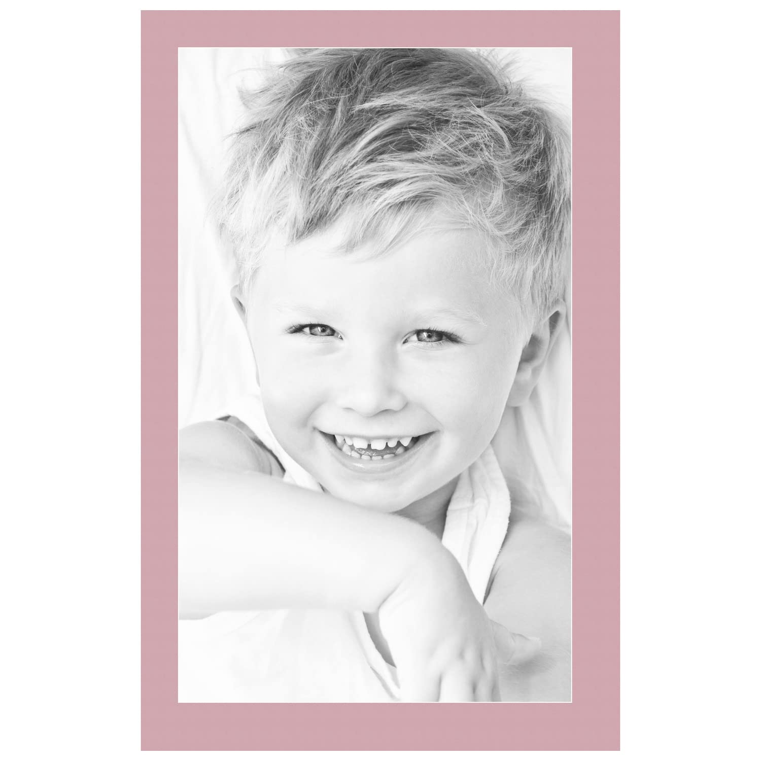 18x30 Soft Pink / Seashell Custom Mat for Picture Frame with 14x26 opening size (Mat Only, Frame NOT Included)