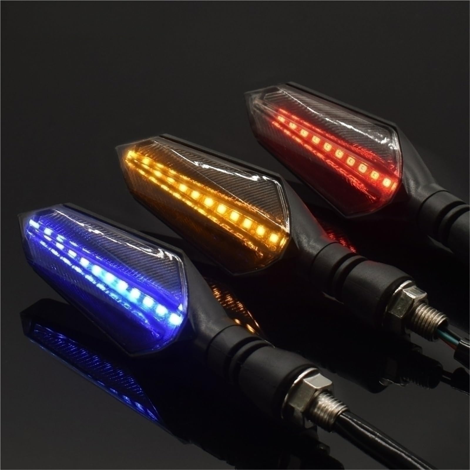 Indicatore di direzione universale per moto per luci per LED per Honda