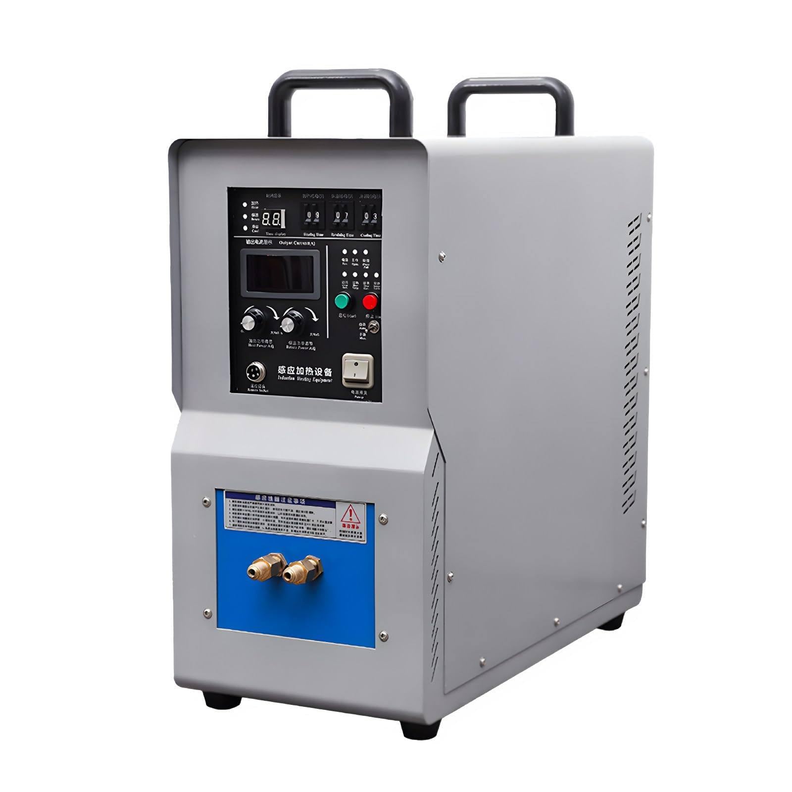 Four à Induction Haute fréquence 15 KW 30-100 kHz, pour la Bijouterie, la coutellerie et Le Travail des métaux, 40 °C à 2000 °C