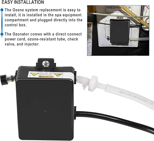 Miniatura 4 de 72602 Piezas de repuesto completas del generador de ozono para el sistema de ozono Watkins Freshwater III para spas de aguas termales y modelos de