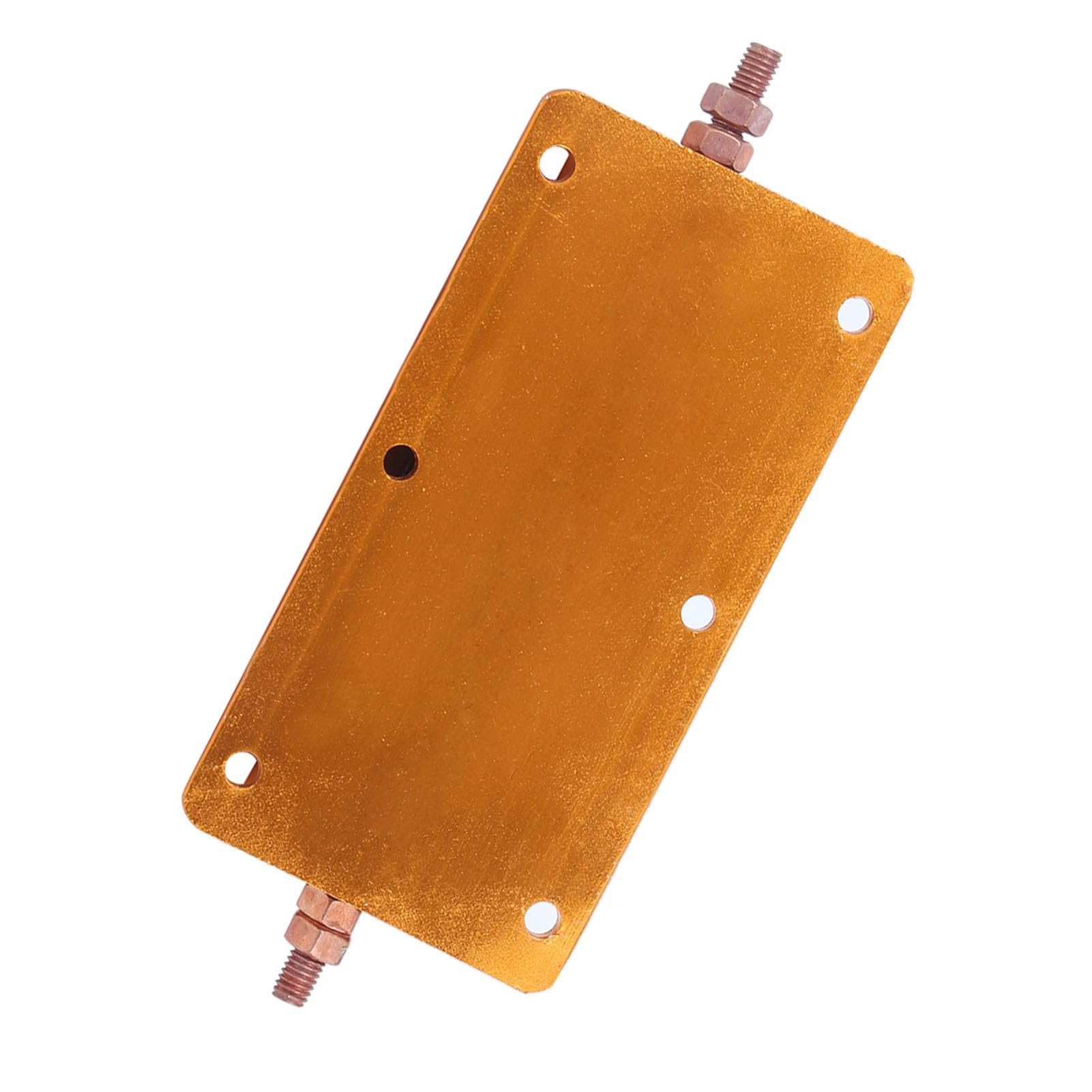 Hyuduo Résistance de Puissance 200W 1 Ohm, Boîtier Aluminium pour Alimentation et Capteur - Résistance Bobinée Rx24 avec Support de Fixation Visé