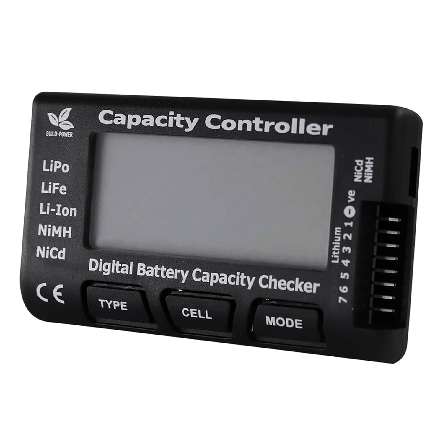 Digital Battery Capacity Checker LiPo Life Lithium Ion Ni-Cd Ni-MH Battery Voltage Digital Tester