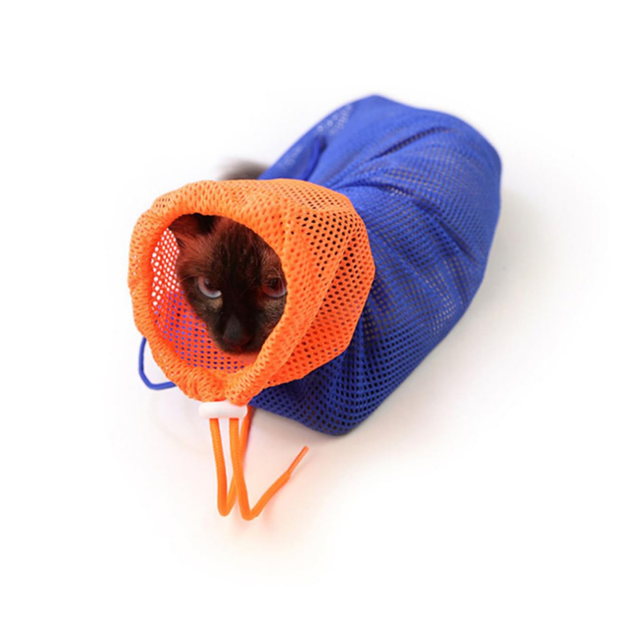 Kisangel Trousse Toilettage Bichon 3 Pièces De Retenue pour Chat De Bain Chat Coupe-Ongles Chat De Contention Chat Trousses De Toilette De en Polyester Chat Nettoyage De Toilettage