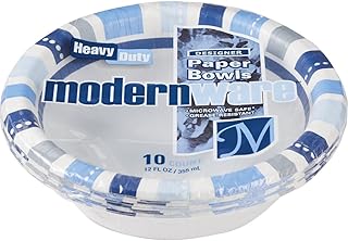 AJM ModernWare 12 Oz. Paper Bowl (10-Count) - 1 Each