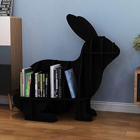 Amazon 木製のウサギの子供の本棚 環境にやさしい本の収納棚オーガナイザー 手作りの動物の装飾のアートワーク 子供部屋用の省スペース設計の本棚 幼稚園 黒 Medium 本棚 オンライン通販 Amazon 木製のウサギの子供の本棚 環境にやさしい本の収納棚オーガナイザー 手作りの動物の装飾のアートワーク 子供部屋用の省スペース設計の本棚 幼稚園 黒 Medium 本棚 オンライン通販