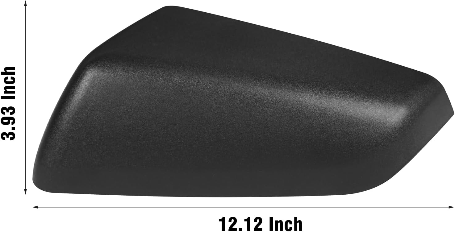 Moonlinks Compatible with Chevy Equinox 2018-2023/GMC Terrain 2018-2023 Left Side Mirror Cover Replacement,Textured Black Left Driver Side Rearview Mirror Cap Trim