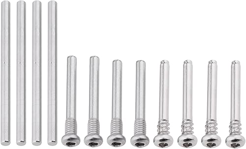 HobbyPark Juego completo de pasadores de suspensión para 1/10 Traxxas Slash 4x4 Short Course Truck RC Car, repuesto de piezas 6834 (paquete de 12)