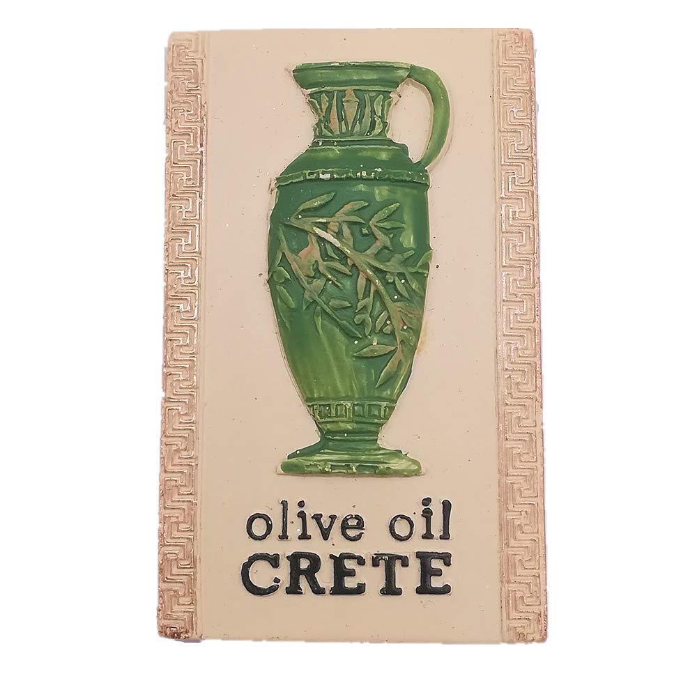 3D olive oil Crete Greece fridge magnet,Home & kitchen decoration magnetic sticker Greece refrigerator magnet travel souvenir gift