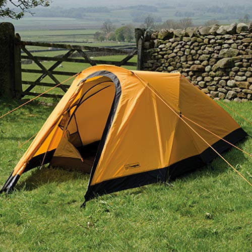 Snugpak Journey Duo 2 Person Tent, Waterproof, Windproof, Sunburst Orange
