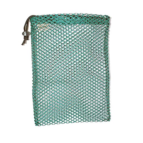 Equinox Nylon Mesh Stuff Bag, 7" x 10", Green