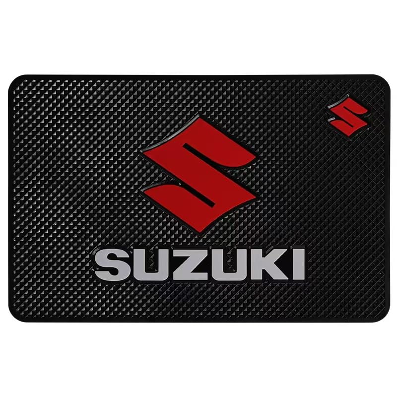 2 Pcs 20×13cm Car Dashboard Mat for Suzuki Jimny JB74W 2018-2025 2026, Anti Slip Pad PVC Rubber Storage Tray Non-Slip Interior Accessories Sticky