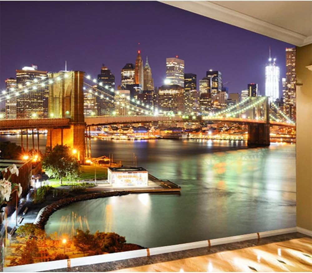 Papier peint panoramique New York 200x140 résout le manque d'espace