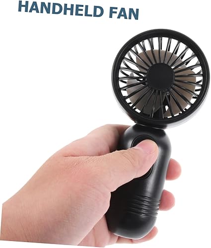 Miniatura 7 de 2 pestañas de senderismo para mujer, sin ruido, para bolsillo, para exteriores, potentes, calientes, portátiles, de verano, USB, ventilador de carga