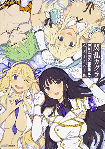Senran Kagura Burst Re:Newal Official Illustration Collection JAPANESE GAME BOOK