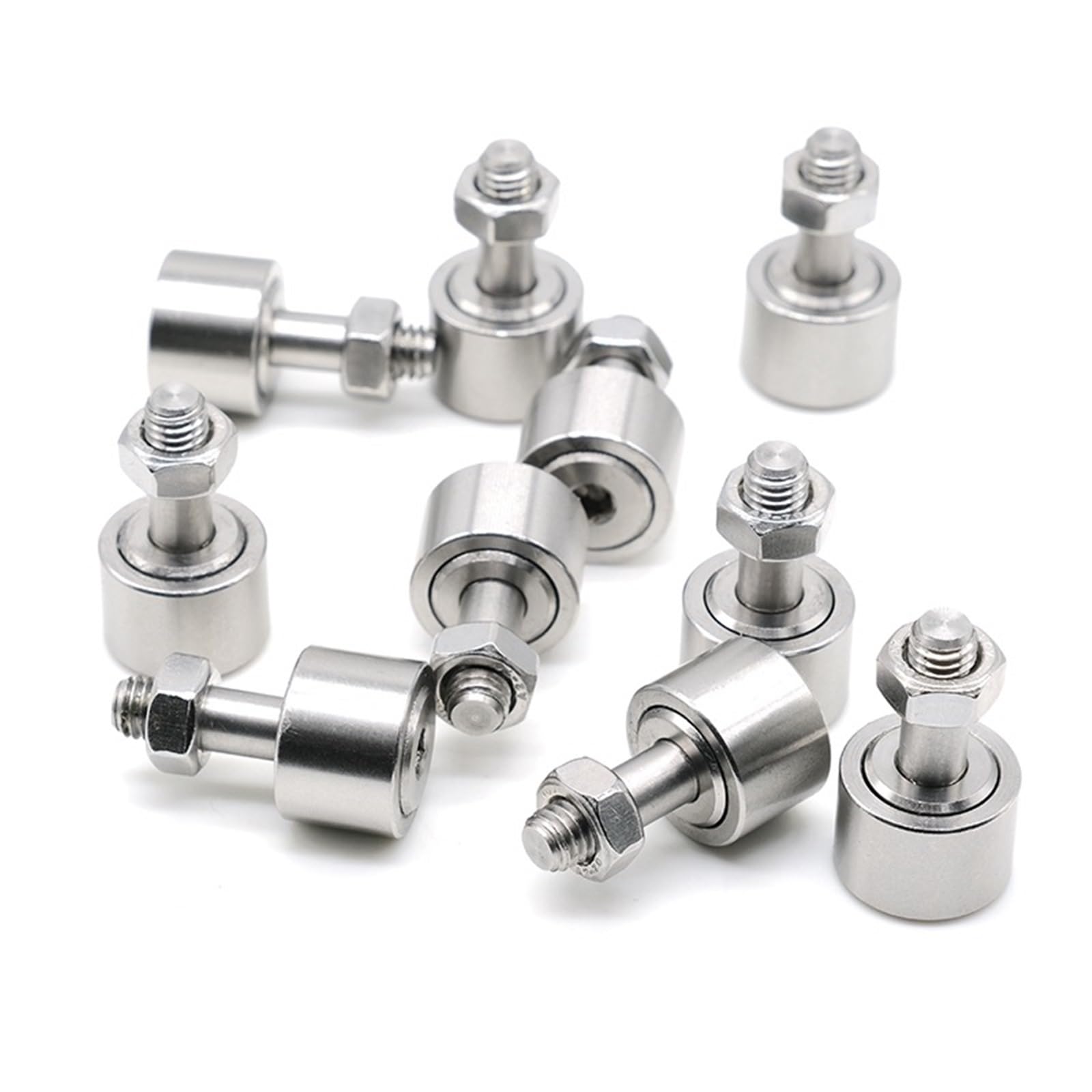 CF8 Stainless Steel Cam Follower Needle Roller Bearing KR19 Miniature Cam Followers CF8 8x19x32.2mm 1Pcs