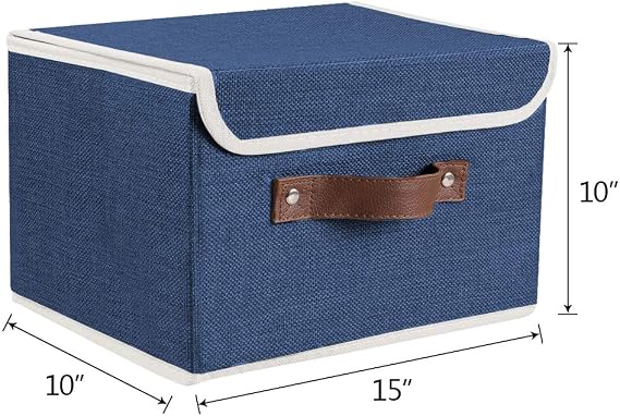 2Pack Storage Bins Boxes with Lids 15