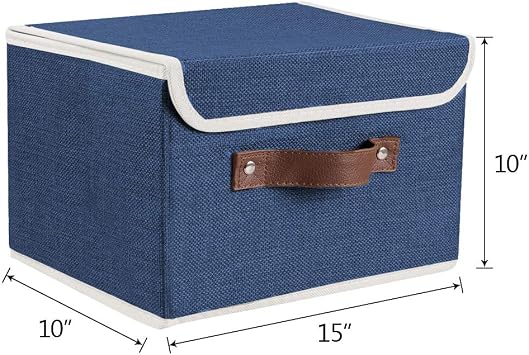 2Pack Storage Bins Boxes with Lids 15