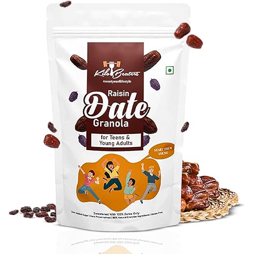 KILOBEATERS Date-Sweetened Granola 600g 600 g