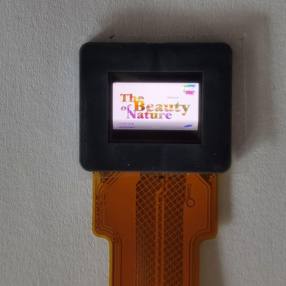 Pantalla OLED de 0,5 Pulgadas con Interfaz AV, Micropantalla de Imagen Térmica, Visión y Realidad Aumentada (AR) ECX337A A